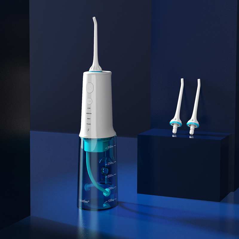 Nicefeel Chăm sóc răng miệng Máy súc miệng không dây cầm tay Bình chứa nước 300ml Mạnh mẽ