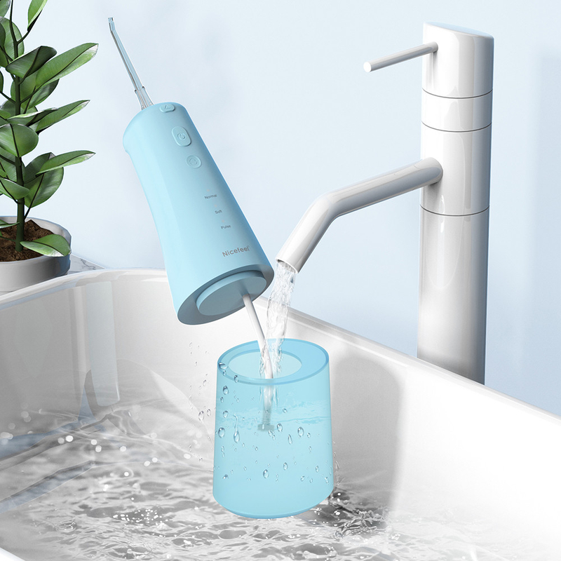 300ml Big Tank Electric Water Jet Máy tăm nước không dây IPX7 Máy tưới tiêu bằng miệng