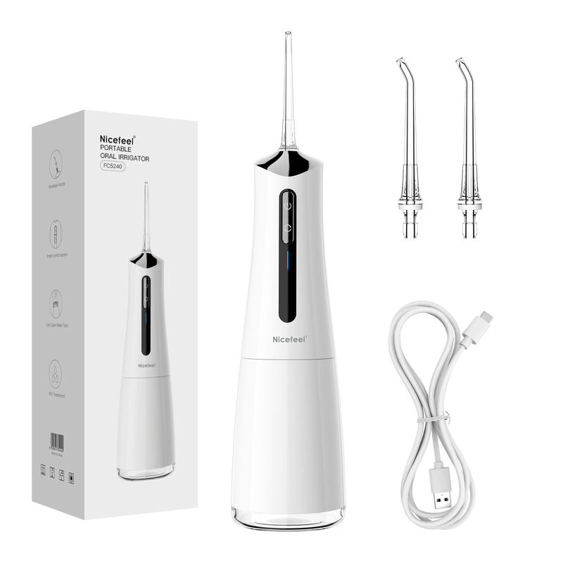 4 chế độ làm việc 300ml Electric Jet Cordless Portable Water Flosser