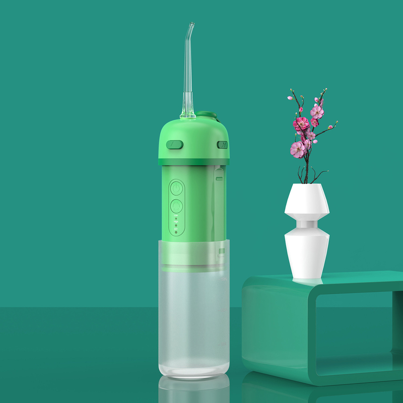 Loại C IPX7 Electric Jet Máy tăm nước mini cầm tay không dây Máy làm sạch răng