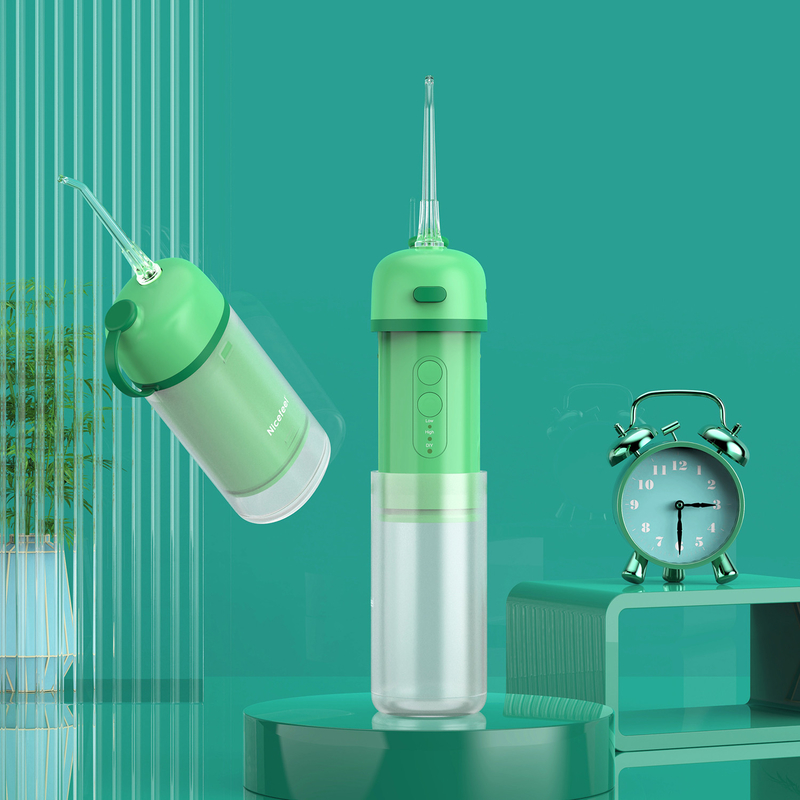 Loại C IPX7 Electric Jet Máy tăm nước mini cầm tay không dây Máy làm sạch răng