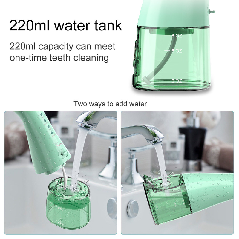 Trang chủ Du lịch 300ML IPX7 Máy tưới tiêu nha khoa không dây chống thấm nước di động