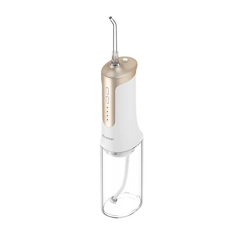 Máy làm sạch răng Máy tăm nước cầm tay không dây Electric Water Jet IPX7 300ml