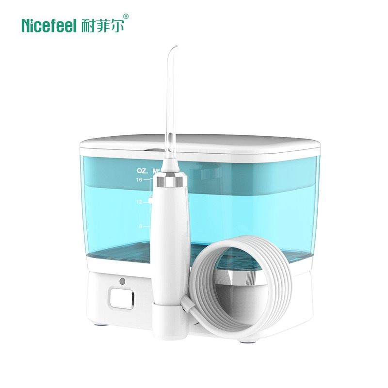 Máy tưới nước răng điện Flosser nước uống với 3 chế độ 2pcs đầu chải