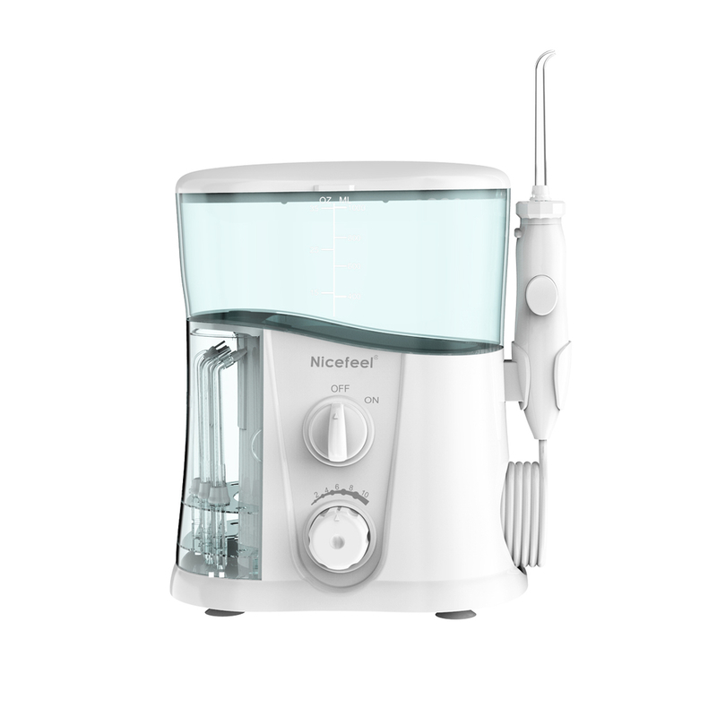 1.8m Cord Length Desktop Water Flosser với IPX4 Waterproof Level