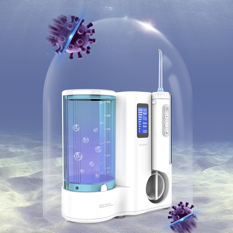 Nhiệt độ phòng Nước giết chết virus và vi khuẩn Nước tưới miệng - 197x120x205mm kích thước