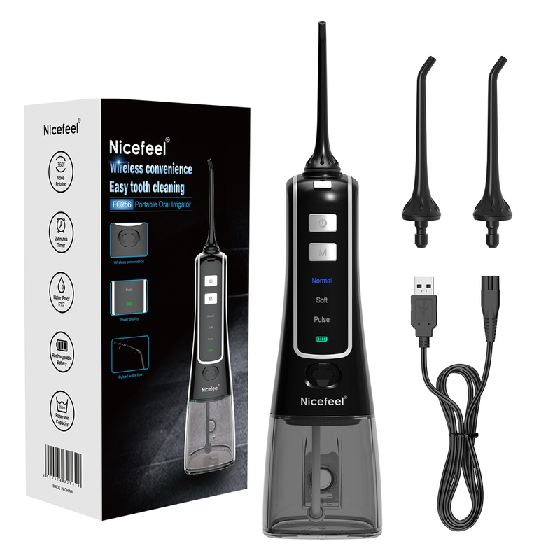 30-125PSI Thùng nước Flosser áp suất cao với 3 loại vòi 25.2 X 17.7 X 10.2cm
