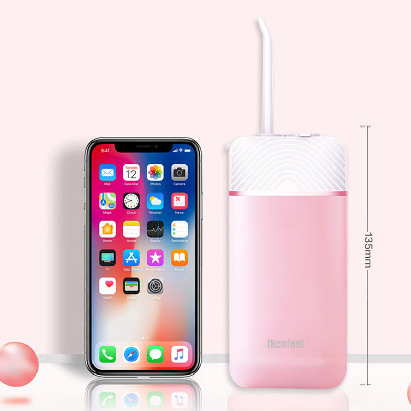 Thiết kế nhỏ Máy tăm nước có thể gập lại được Máy pha nước điện Máy châm nước bằng miệng với vòi phun có thể bảo quản được