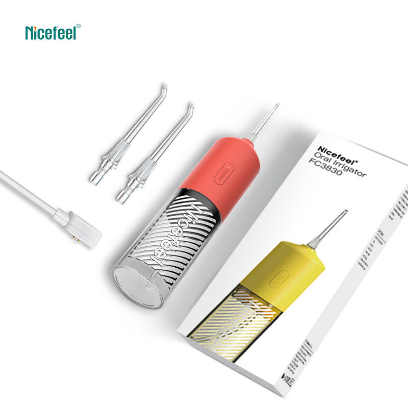 Trọng lượng nhẹ 228g Máy tăm nước không dây Máy kích thích miệng Sạc từ tính