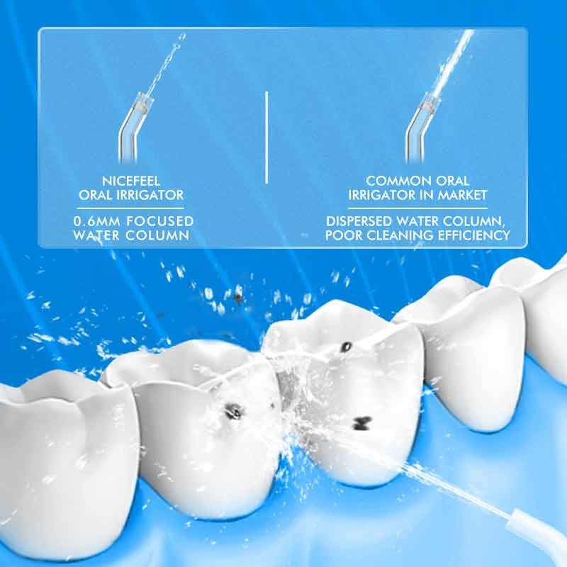 Trang chủ và Du lịch Ipx7 Chăm sóc răng có thể sạc lại Máy xông miệng chuyên nghiệp Máy tăm nước cầm tay cho răng