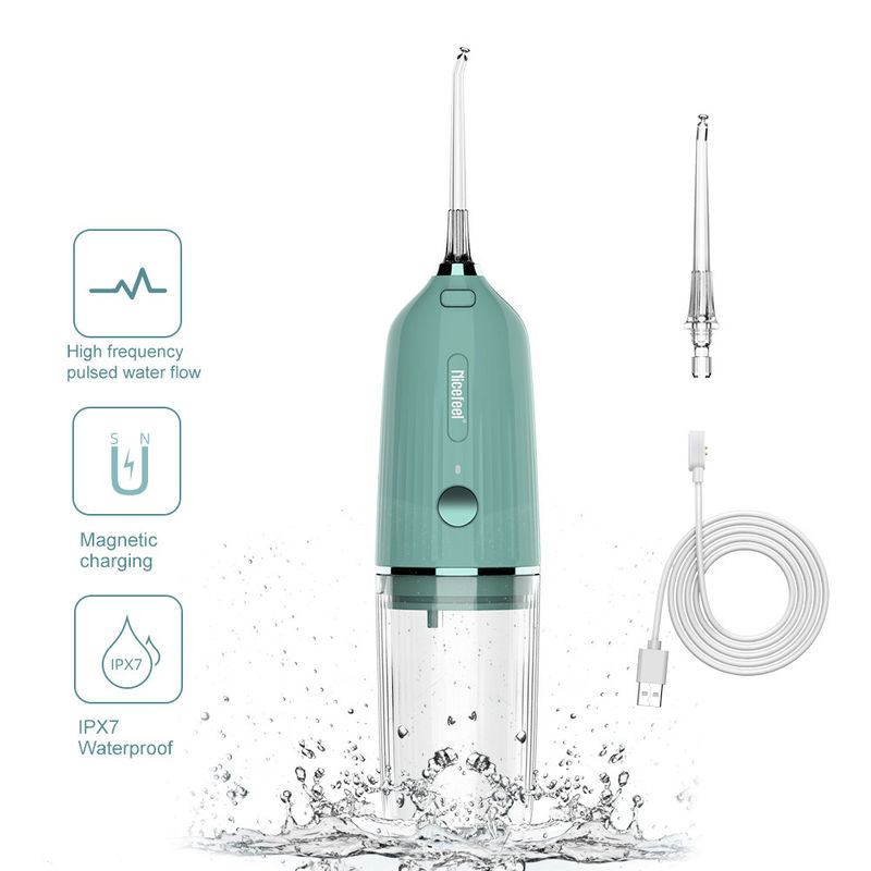 FC3920 Kiểu 130ml Cáp IPX7 USB Nha khoa Máy làm sạch răng Máy phun nước làm sạch răng