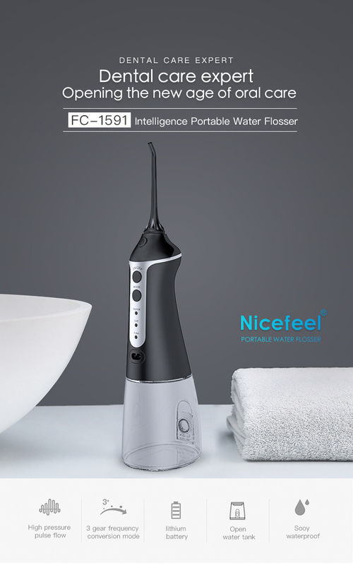 Máy tăm nước không dây DC5V Nicefeel Dòng xung áp suất cao 30-100psi