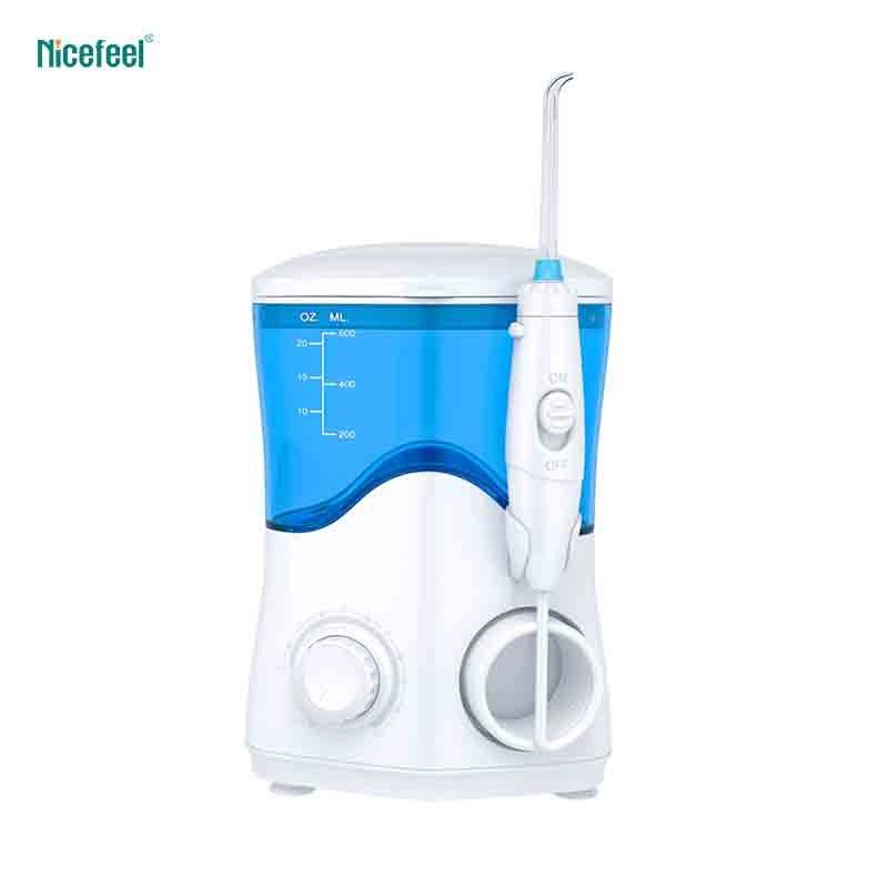 Nicefeel Family Oral Irrigator 600ml Máy dùng chỉ nha khoa nước dung tích lớn để làm sạch răng