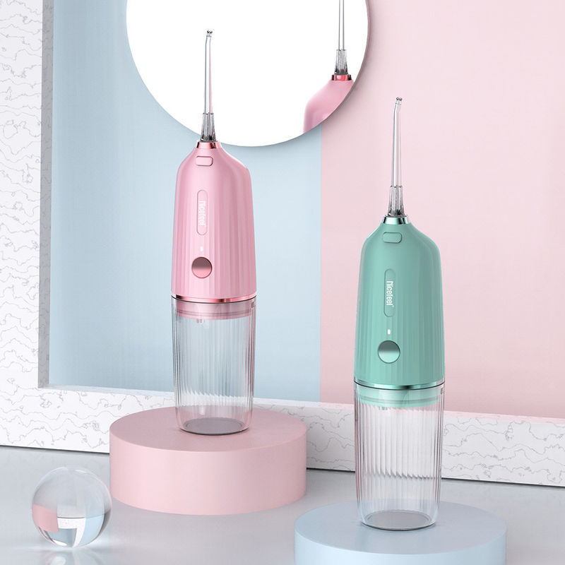 Cột nước 0,6mm Máy làm sạch răng cầm tay 130ml Máy tăm nước điện cho răng