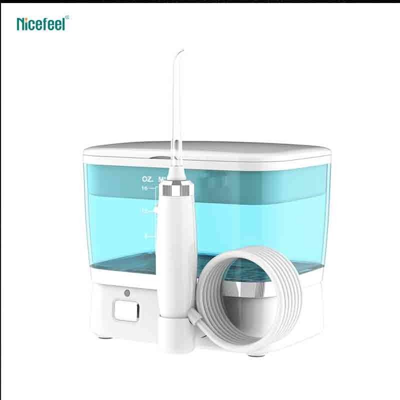 Máy tăm nước dùng điện di động 500ml 1400-1800 lần / phút tia nước xung
