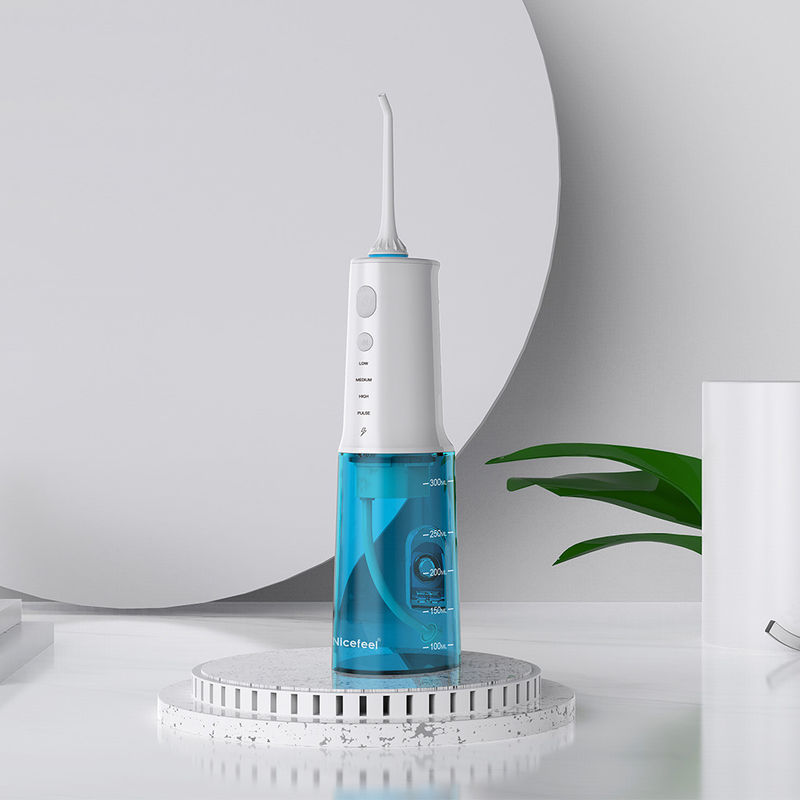 Máy xỉa răng dùng điện tốt nhất cho du lịch Máy chà bông nước không dây Nicefeel IPX7 Pin 1900 mAh