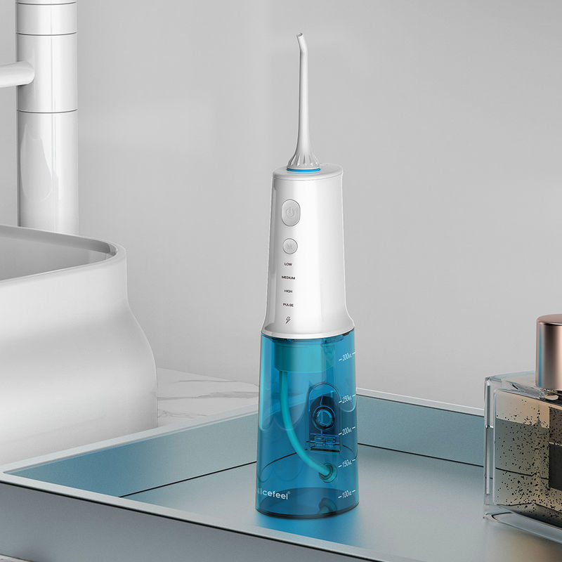 Máy xỉa răng dùng điện tốt nhất cho du lịch Máy chà bông nước không dây Nicefeel IPX7 Pin 1900 mAh