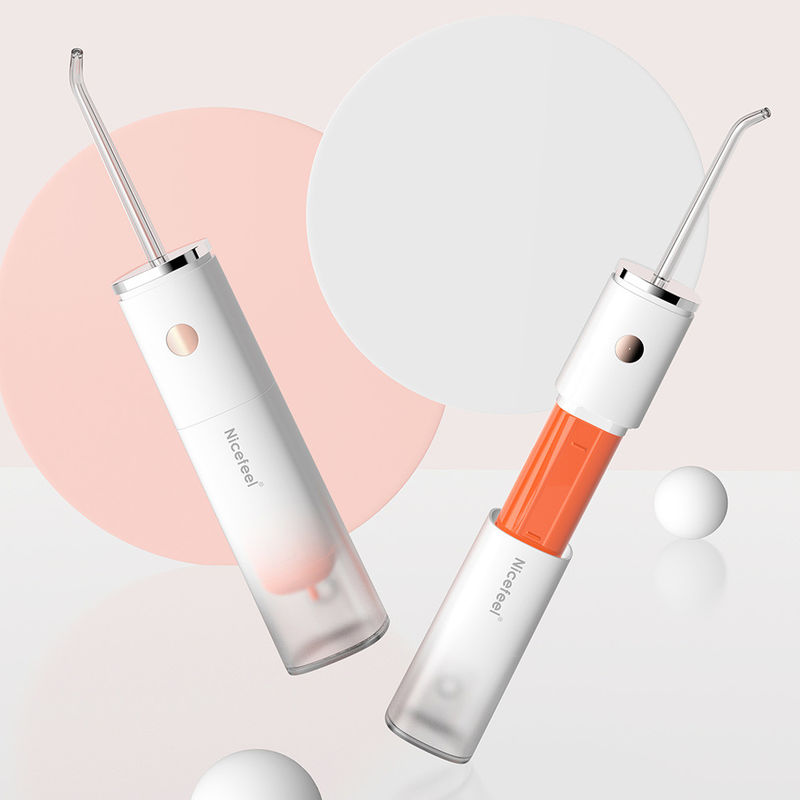 Máy tăm nước không dây Sonic cầm tay Làm sạch sâu có thể sạc lại với bốn đầu phun