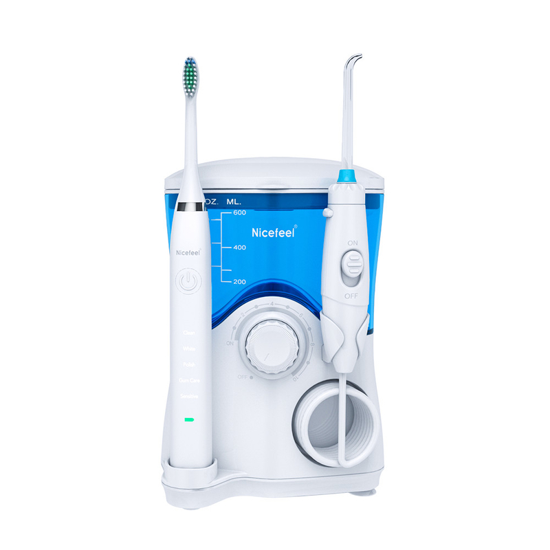 Bàn chải đánh răng và chỉ nha khoa 18W 30-120psi Tất cả trong một được FDA chấp thuận Vật liệu PC ABS