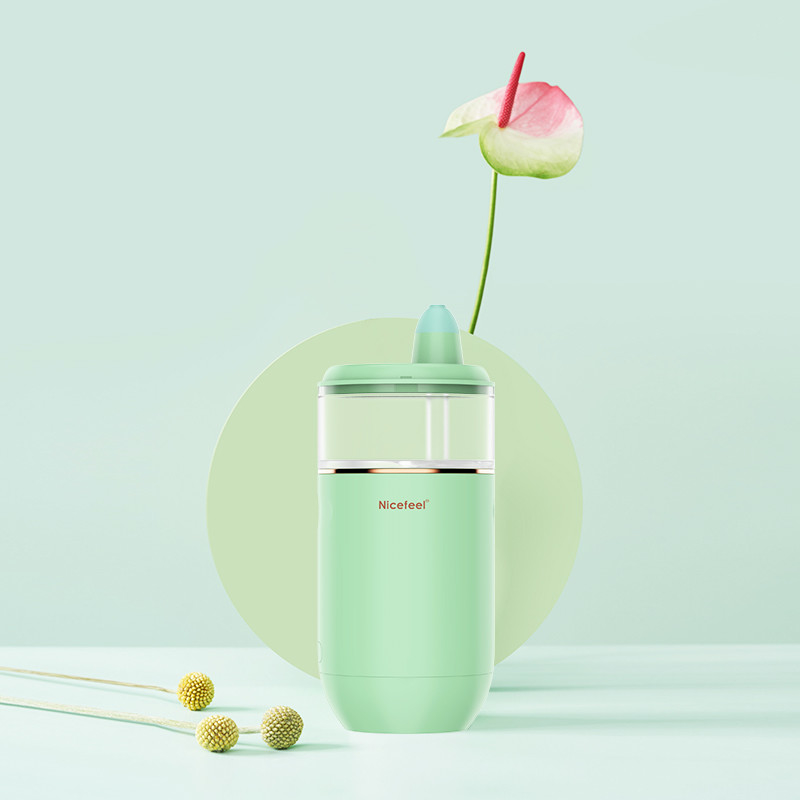 Nicefeel Ba chế độ làm việc Sử dụng hàng ngày Máy xông mũi họng bằng điện với bình chứa 40ml